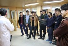 گزارش تصویری بازدید دانش آموزان پسر سال چهارم دوره دوم دبیرستان، از دانشگاه صنعتی شاهرود